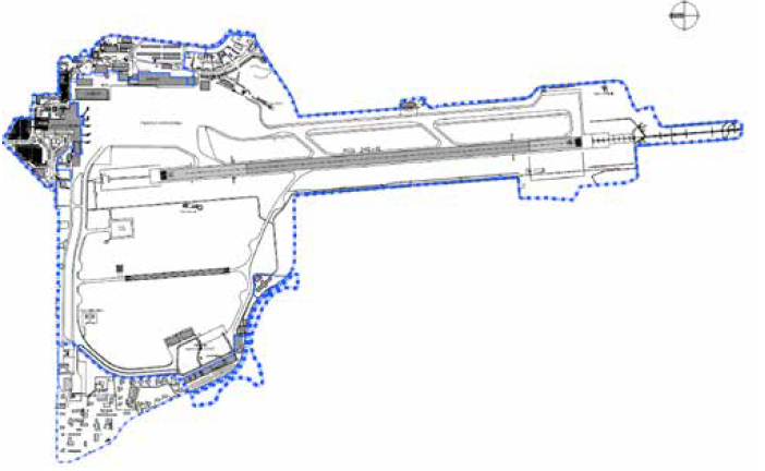 Linate - Planimetria dell’aeroporto, air-side