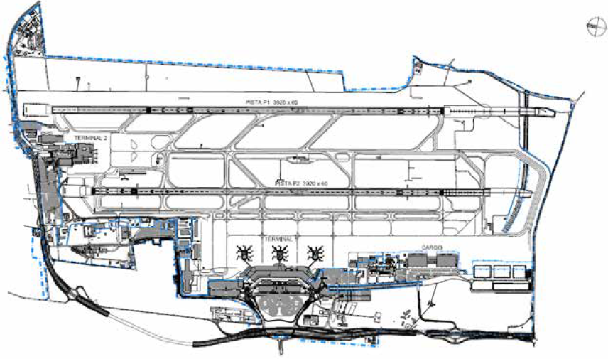 Malpensa - Planimetria dell’aeroporto, air-side